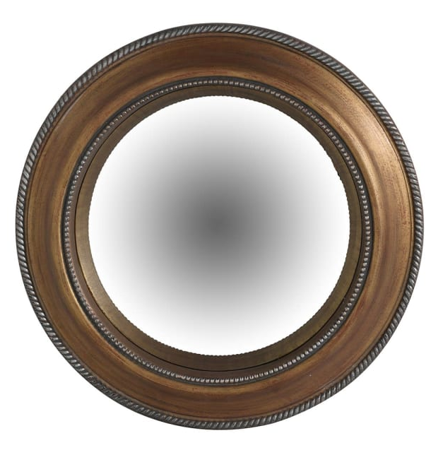 Gold Rope Edged Wall Mirror