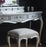 Chic Silver Dressing Table
