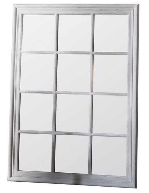 Costner Modern Stone Grey Rectangular Wall Mirror