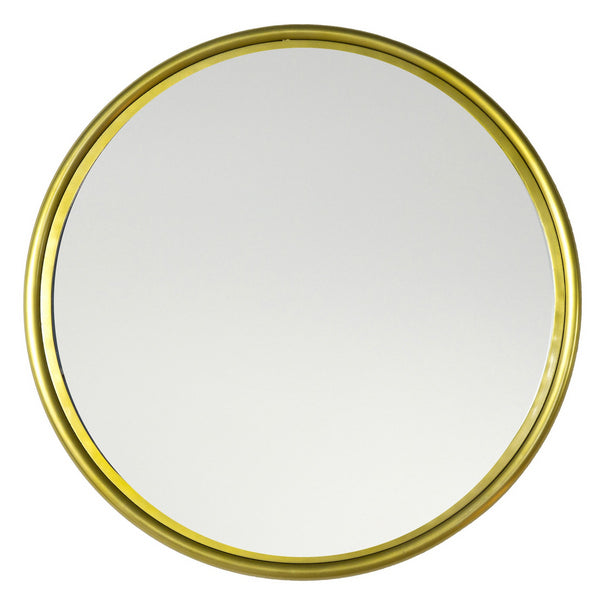 Eindhoven Small Brass Round Wall Mirror
