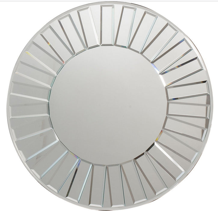 Mondello Silver Small Round Wall Mirror