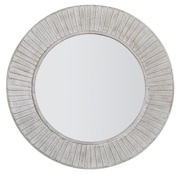 Ramlia Cream Round Wall Mirror