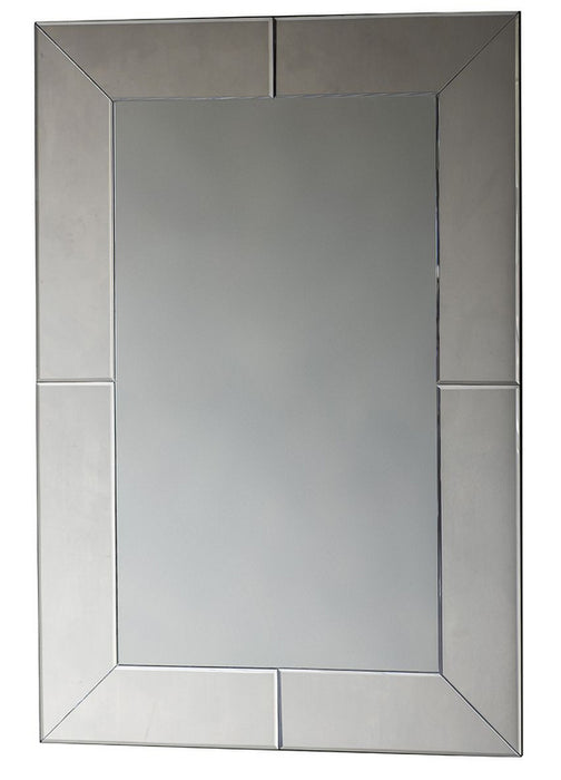 Rocco Silver Rectangular Wall Mirror