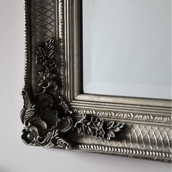 Abbey Leaner Full Length Silver Mirror