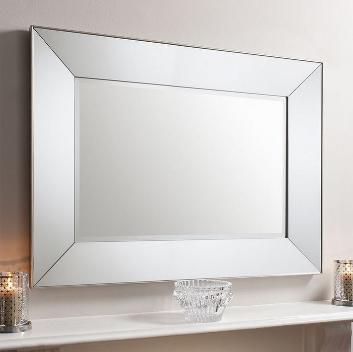 Vasto Silver Wall Mirror