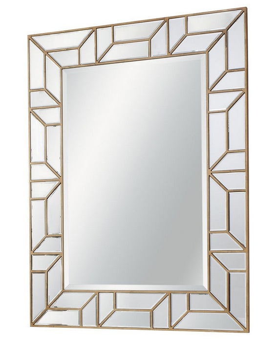 Verbier Gold Wall Mirror