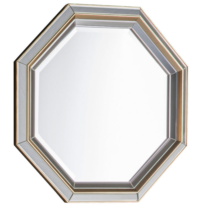 Vogue Gold Modern Octagonal Wall Mirror