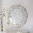 Celeste Modern Artistic Decagon Wall Mirror-Art Deco Mirror-Chic Concept